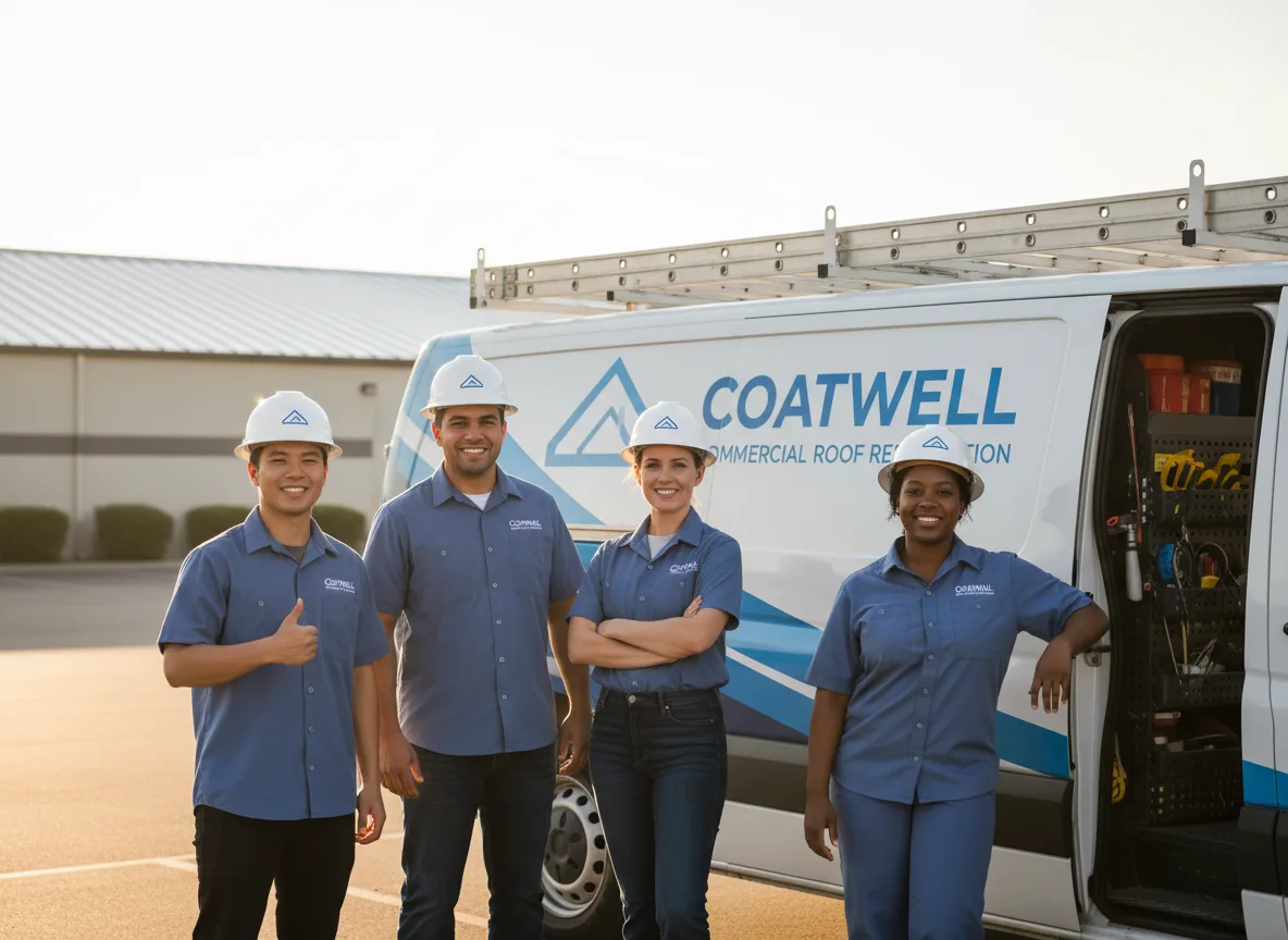 Commercial roof coating company in Greenview, CA